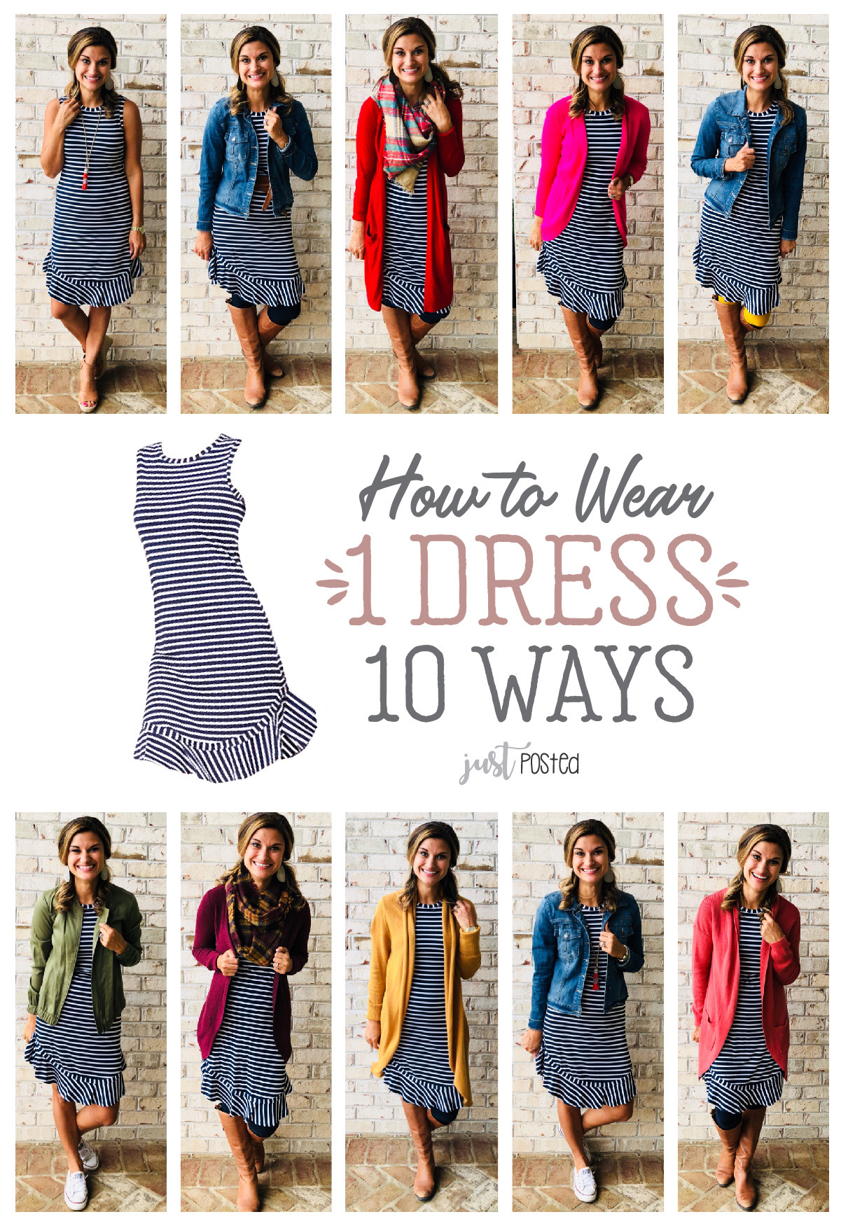 10 WAYS TO (re)WEAR A DRESS 