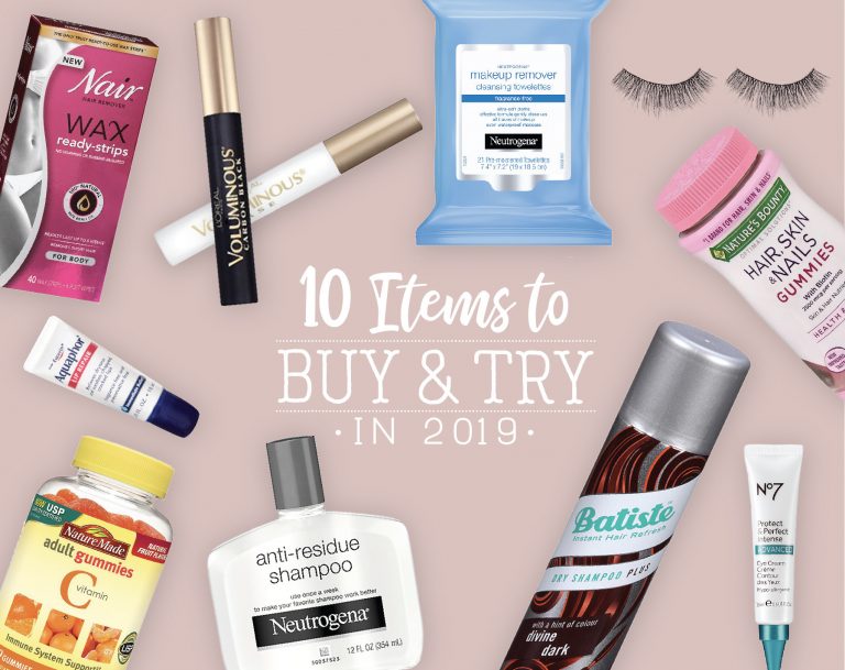 10 Items to Buy & Try in 2019 Just Posted