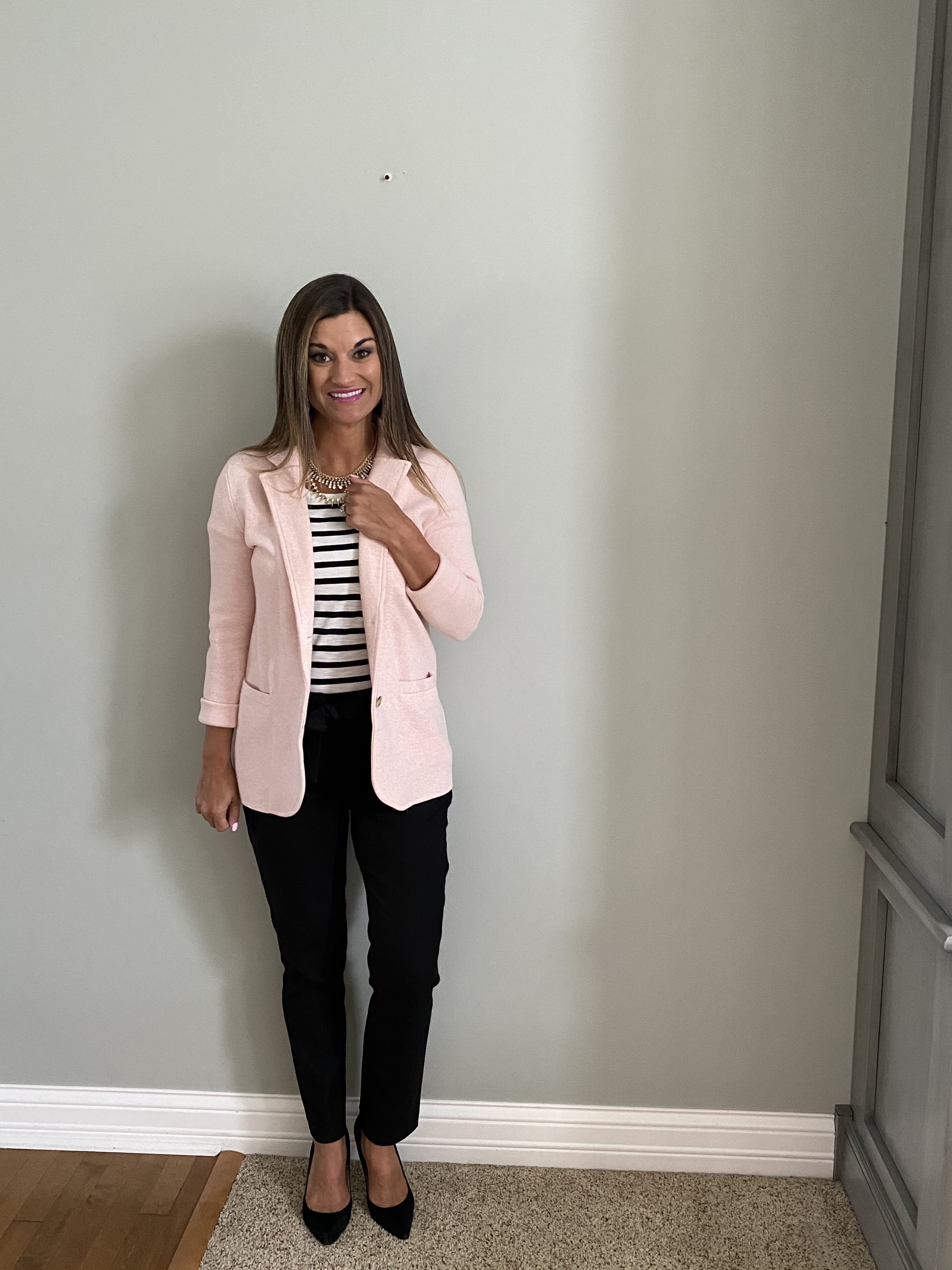 How To Wear A Pink Blazer Ten Ways Just Posted