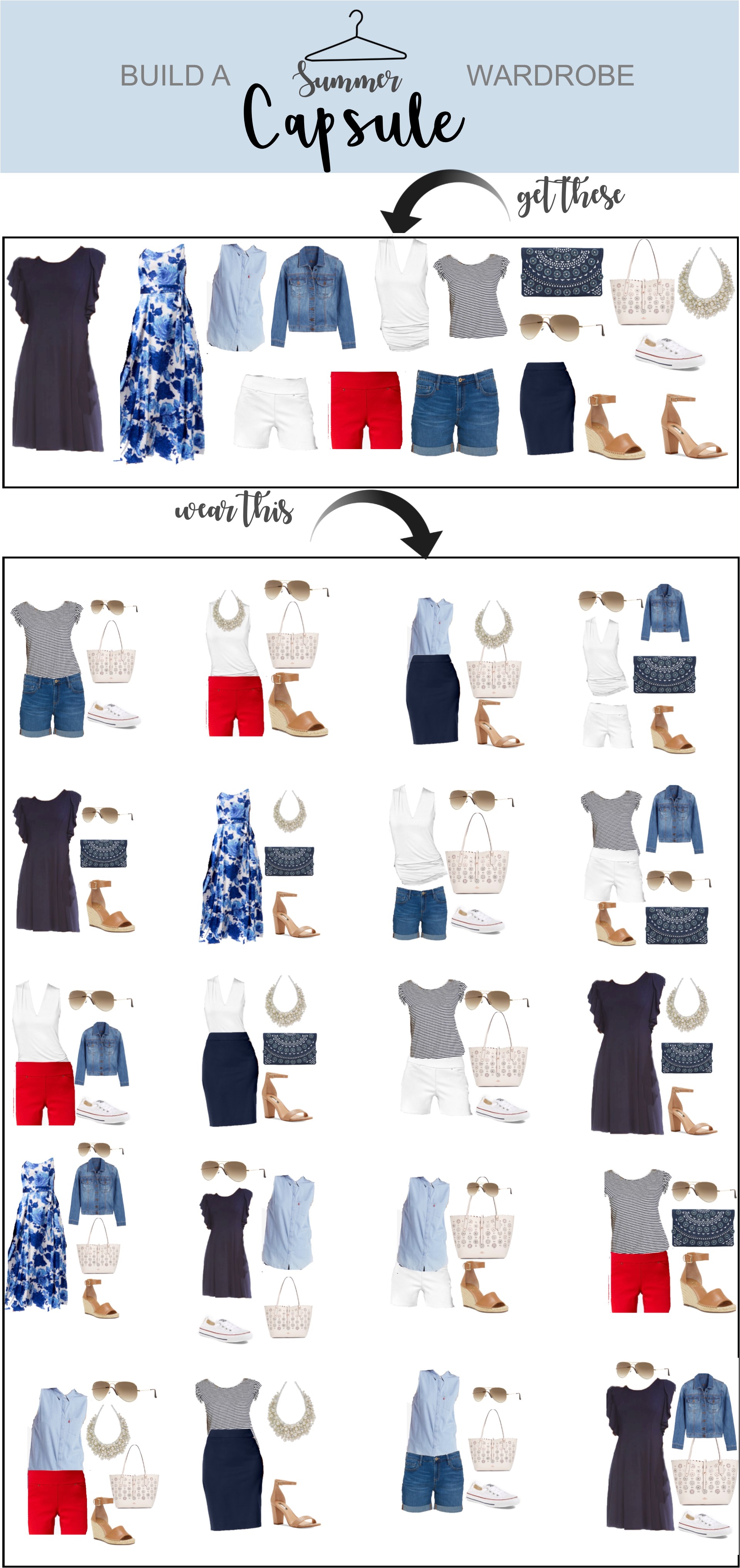Summer Capsule Wardrobe with Macy’s Just Posted