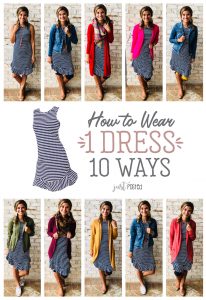 One Striped Dress, Ten Ways – Just Posted