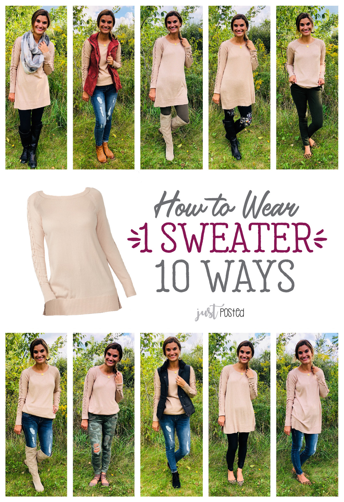 One Sweater, Ten Ways with Kohl's – Just Posted