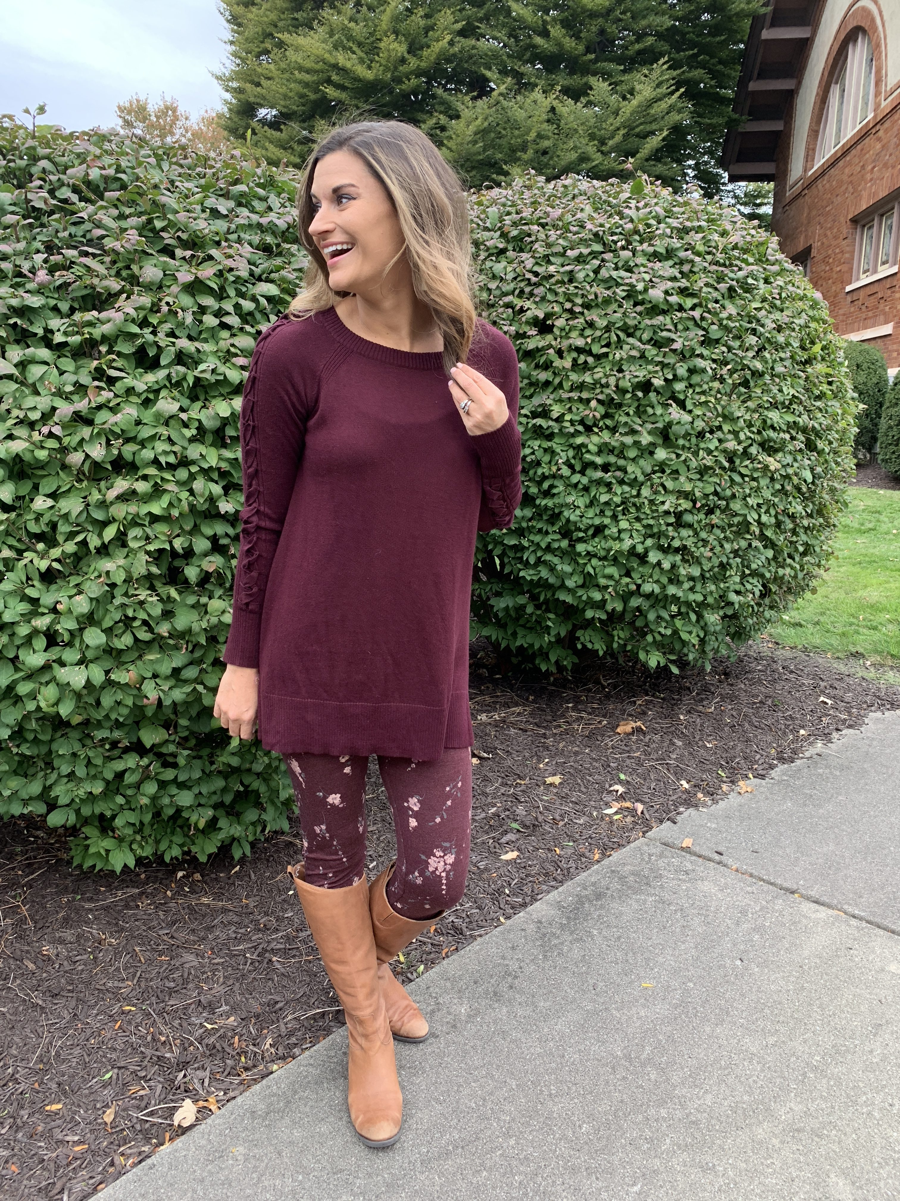 Ten tops from @kohls that are perfect with leggings! #ad #kohlsfinds #kohls  #justpostedblog