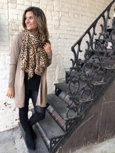 How to Wear a Leopard Scarf – Just Posted
