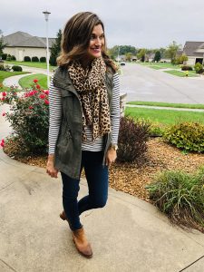 How to Wear a Leopard Scarf – Just Posted