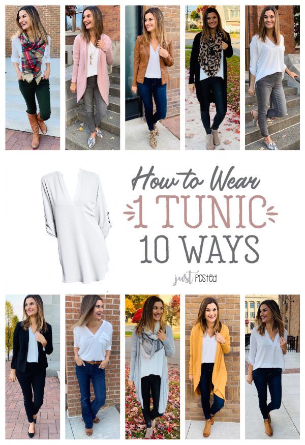 How to Wear One Tunic Ten Ways – Just Posted