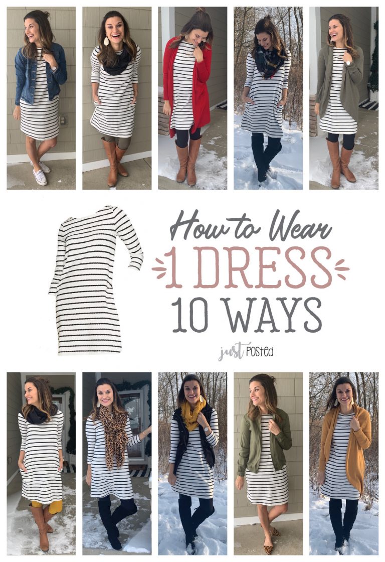 One Striped Dress, Ten Ways Just Posted