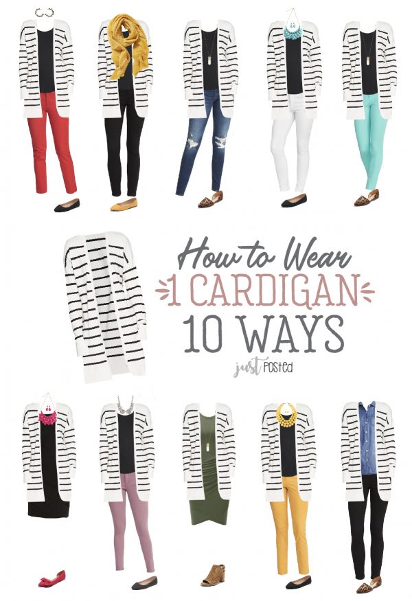 shirts to wear with cardigans