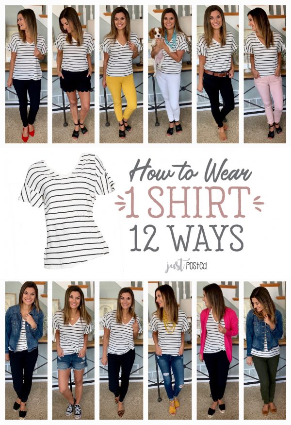 How to Wear a Striped Shirt Twelve Ways – Just Posted