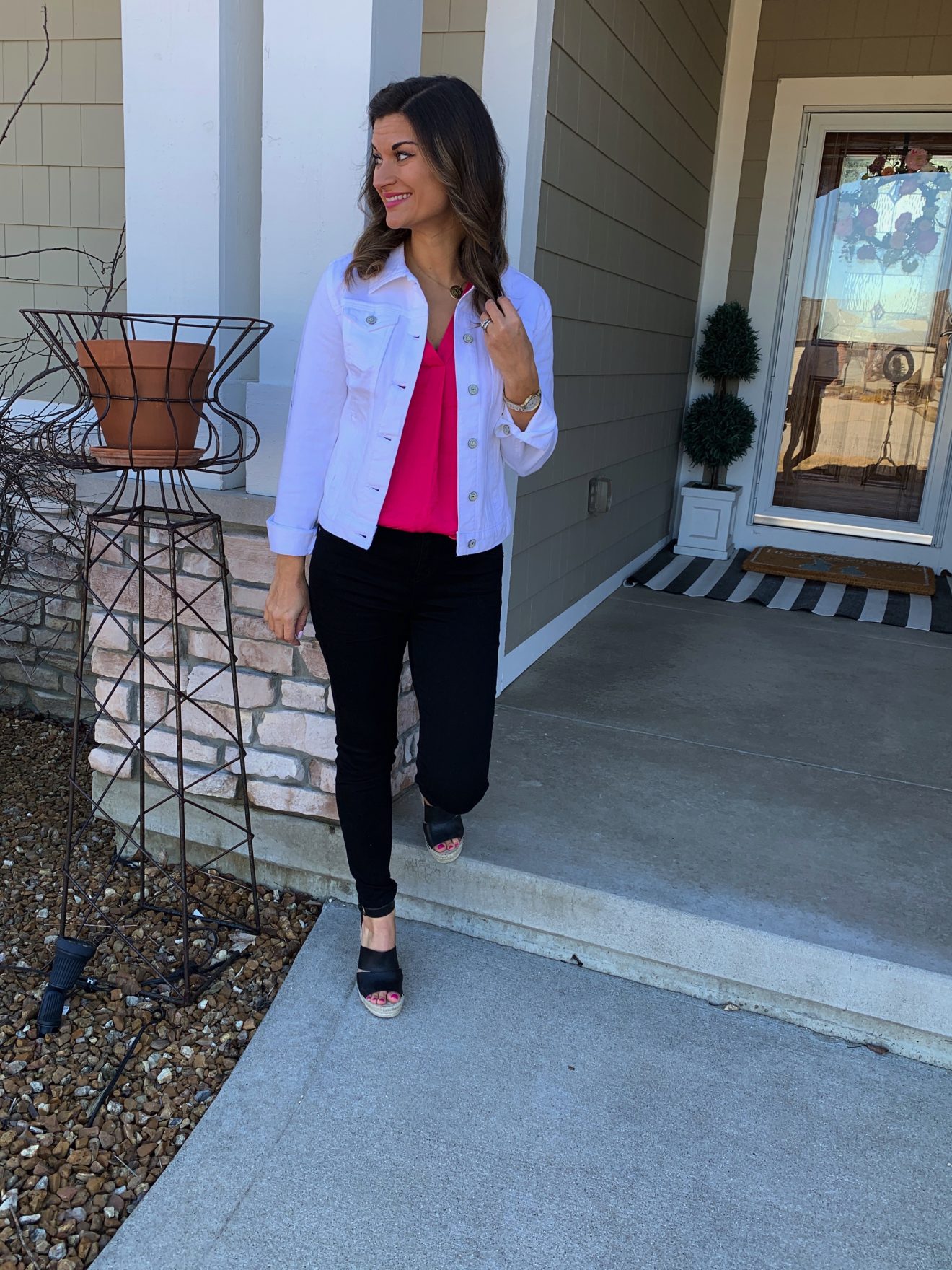 How to Wear One White Jacket Twelve Ways Just Posted