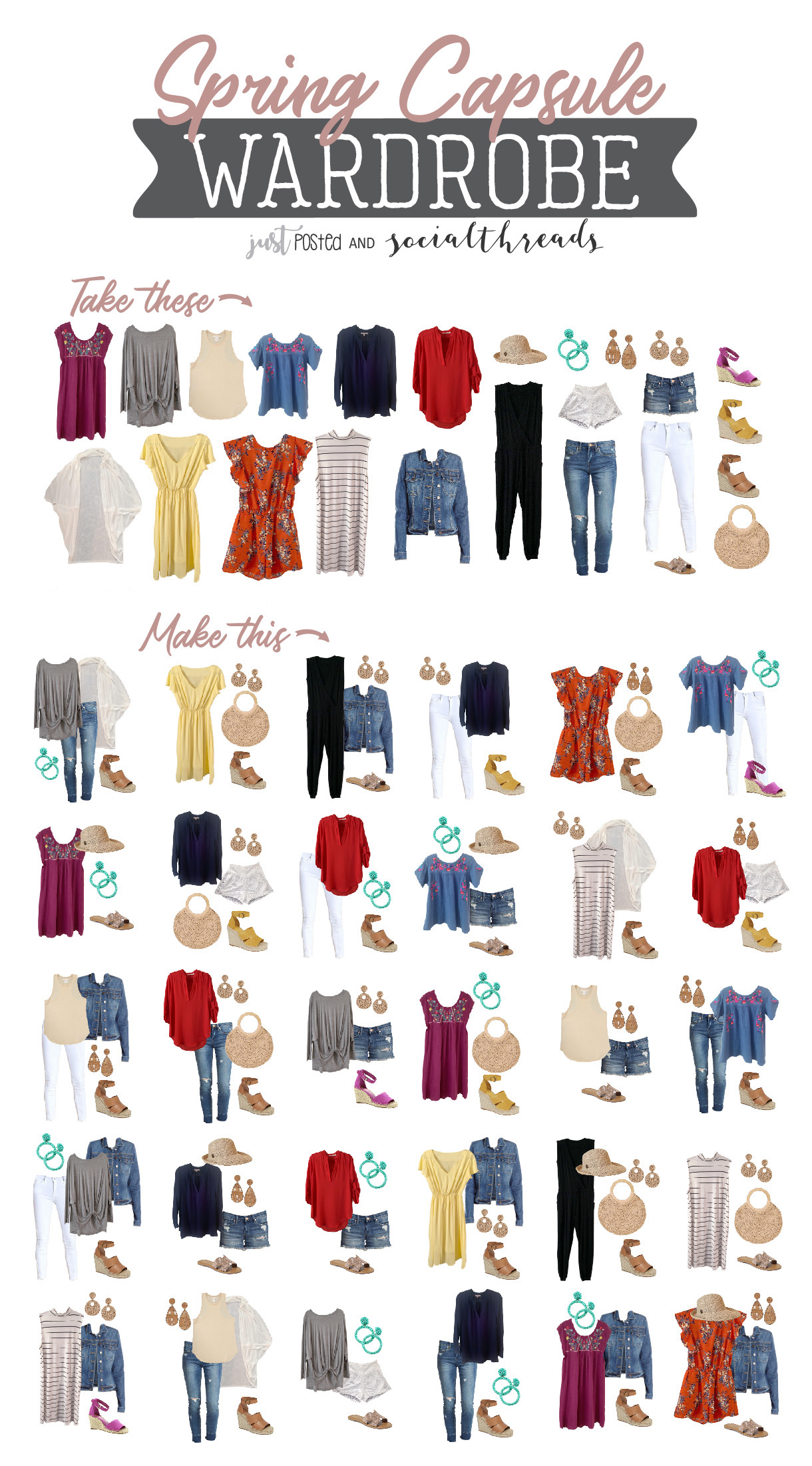 A Spring Capsule Wardrobe from Social Threads – Just Posted