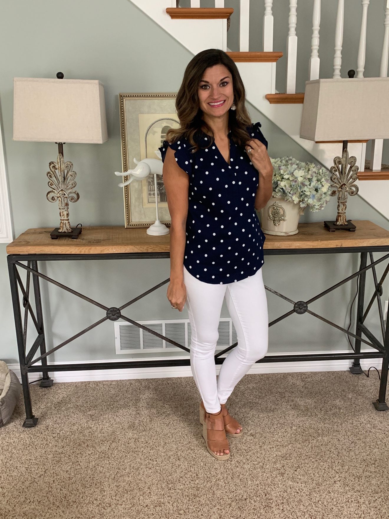 How to Wear One Polka Dot Top Ten Ways – Just Posted