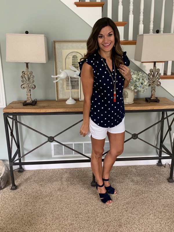 How to Wear One Polka Dot Top Ten Ways – Just Posted