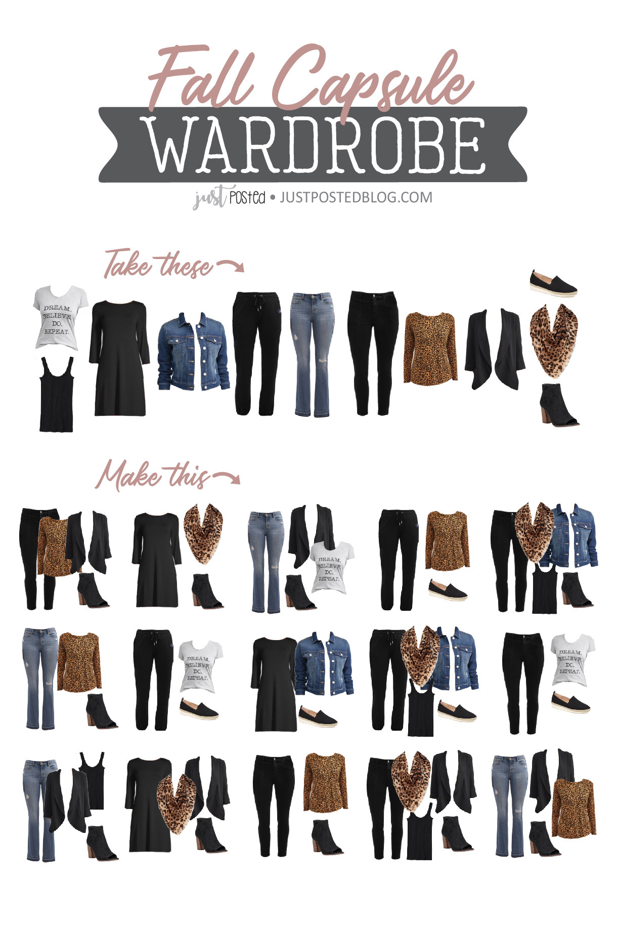Fall Capsule Wardrobe with Walmart – Just Posted