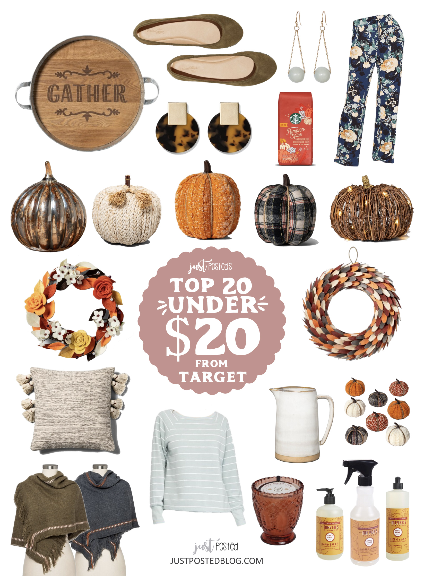 Target Top 20 Under $20 – Fall Finds – Just Posted