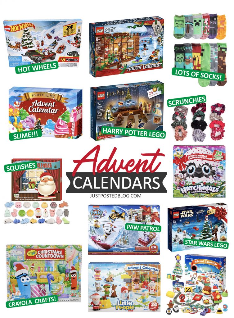 Advent Calendars for Kids, Teens and Adults – Just Posted