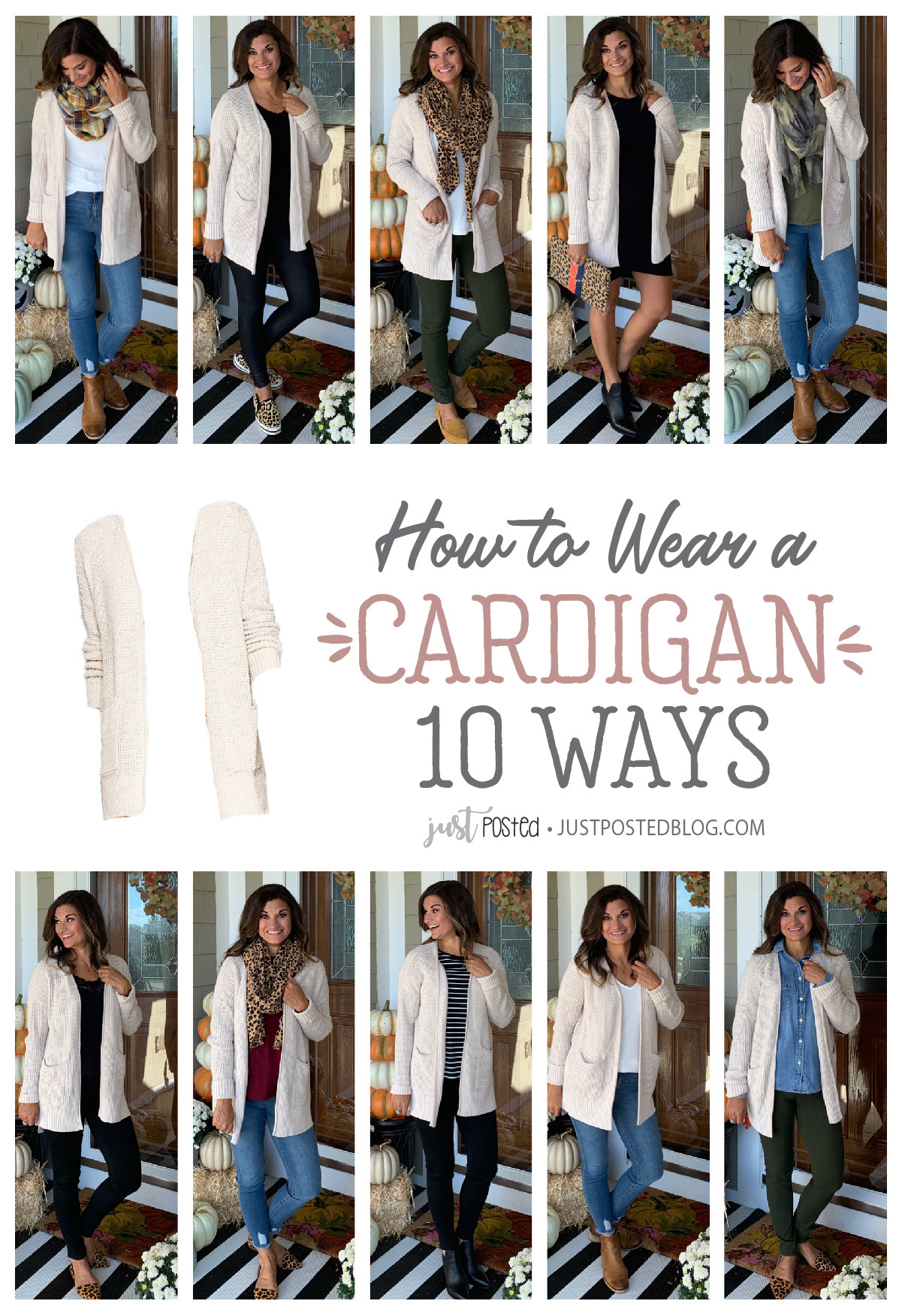 How to Wear a Cardigan – Just Posted