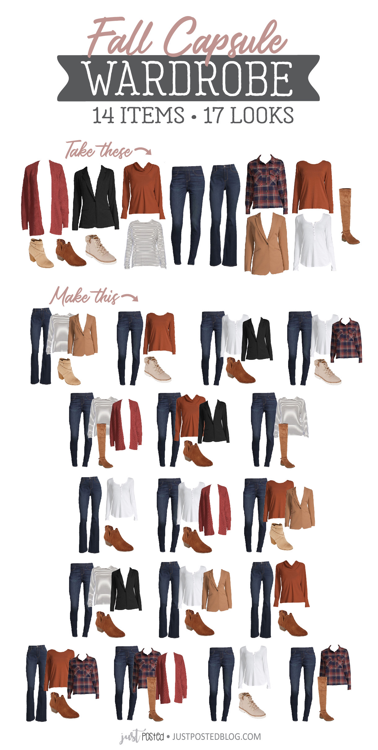 Fall Capsule Wardrobe with JCPenney 