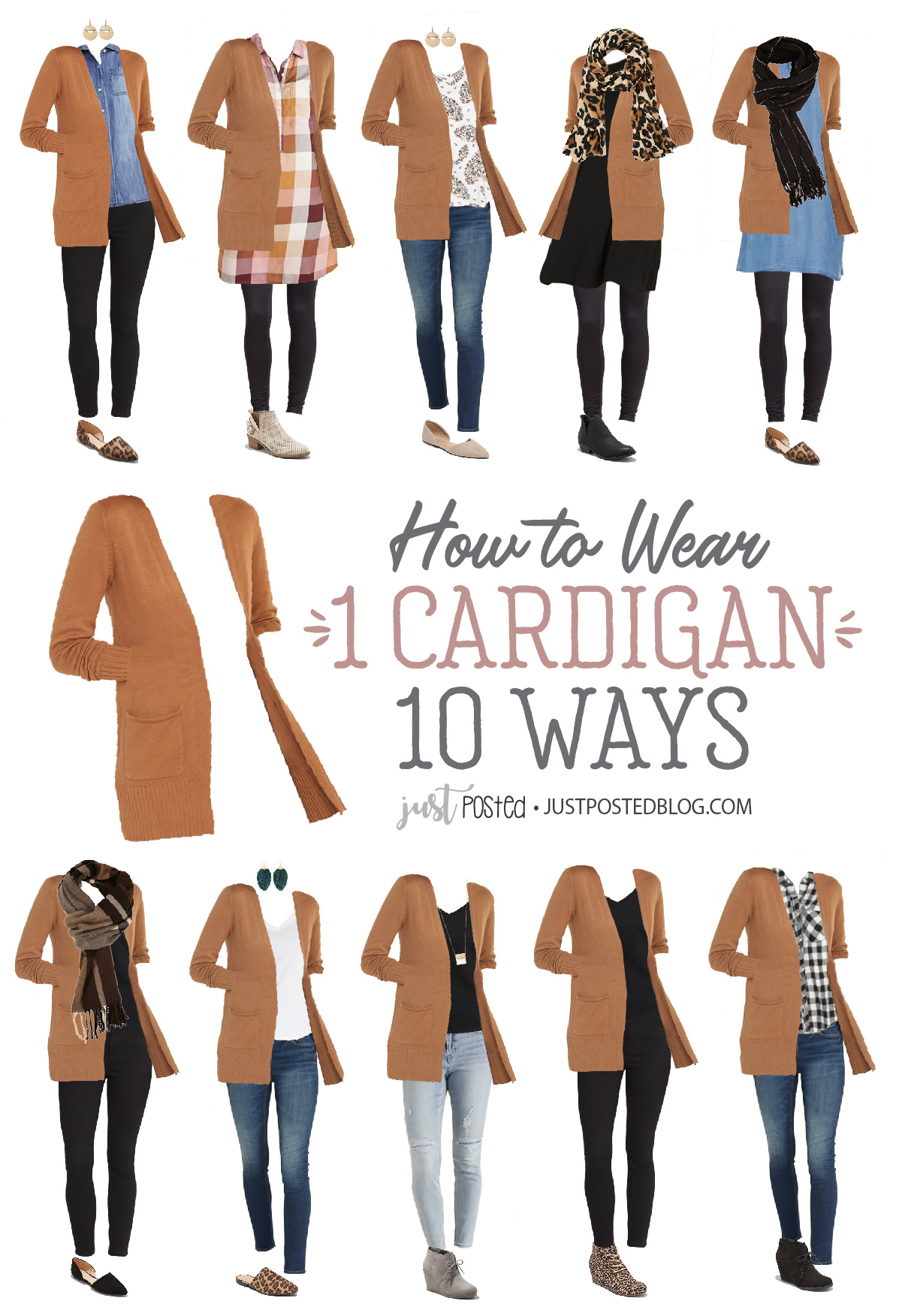 How to Wear a Cardigan – Just Posted