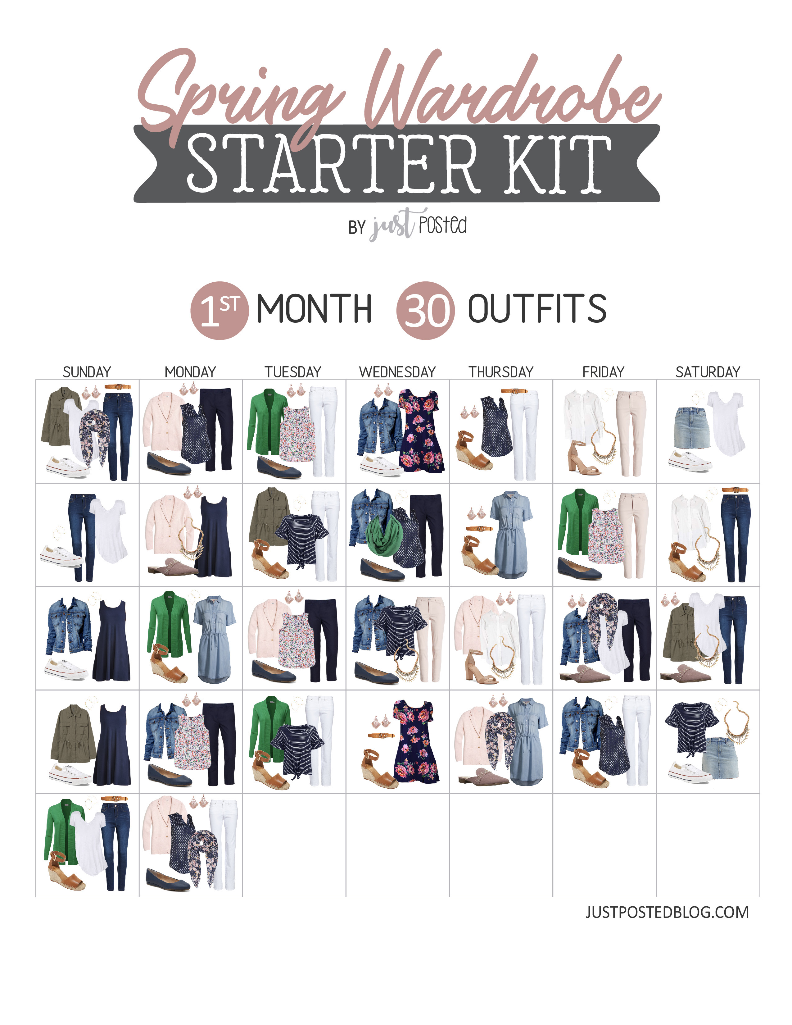5 Summer Outfits to Copy From the NEW 2nd Edition Summer Starter Kit  Wardrobe Guide®! - Putting Me Together