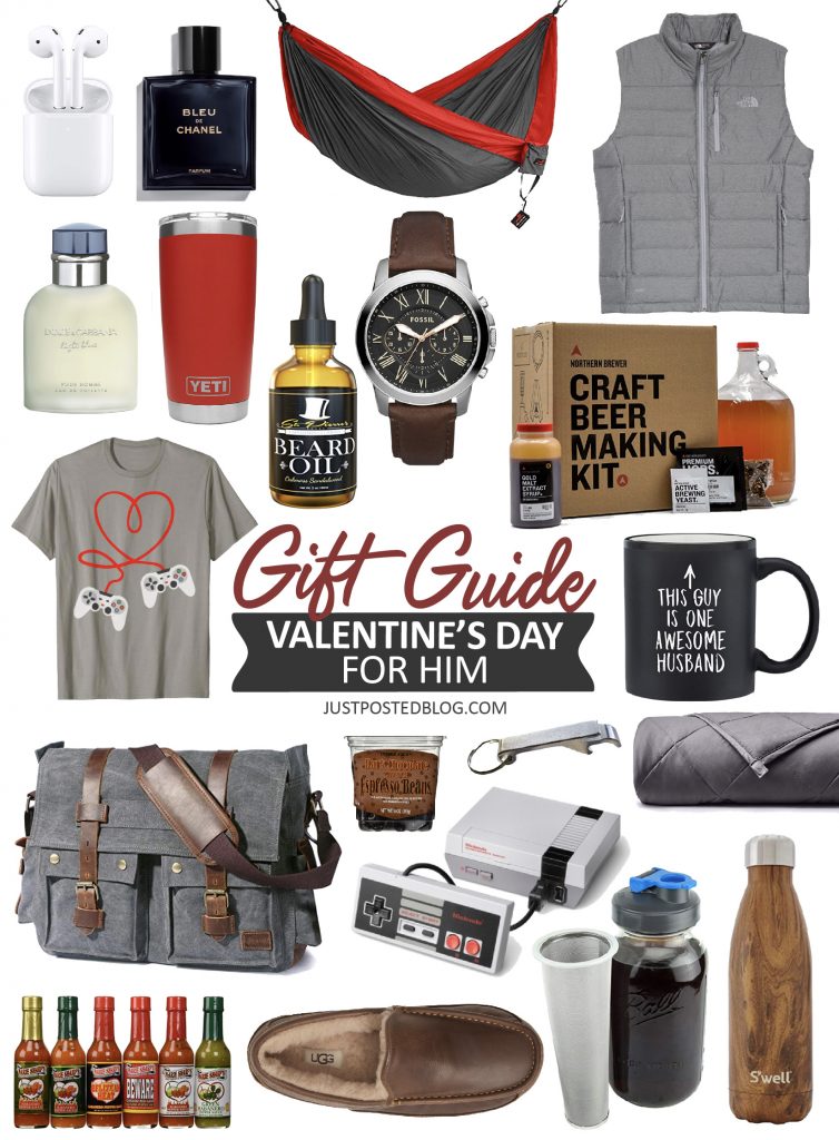 Valentines Day Gift Guide, For Him — Journey With Jess