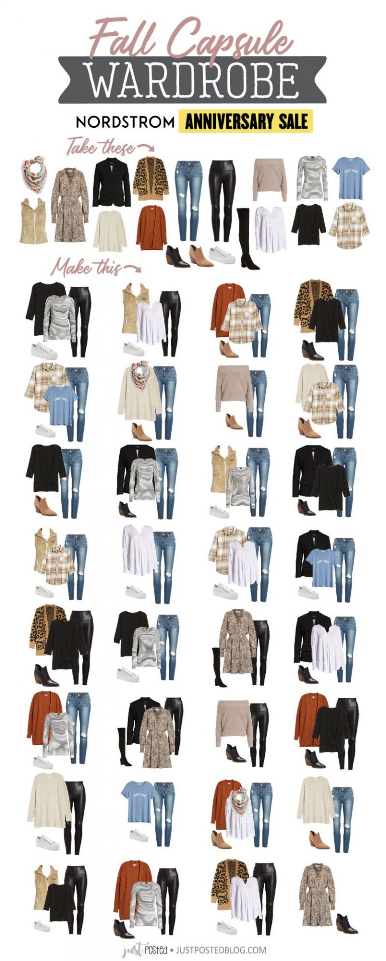 Fall Capsule Wardrobe – Just Posted