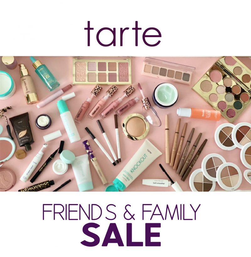 tarte Friends & Family Sale Just Posted