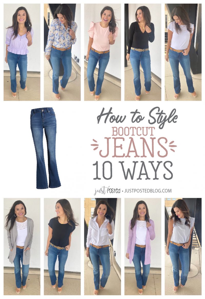 How to wear Bootcut jeans 
