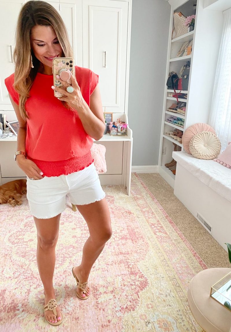 Six Tops from Target to Wear with White Shorts – Just Posted
