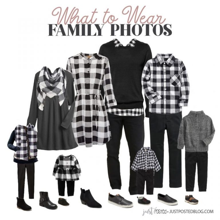 6 Ideas for What to Wear for Fall and Christmas Family Photos – Just Posted