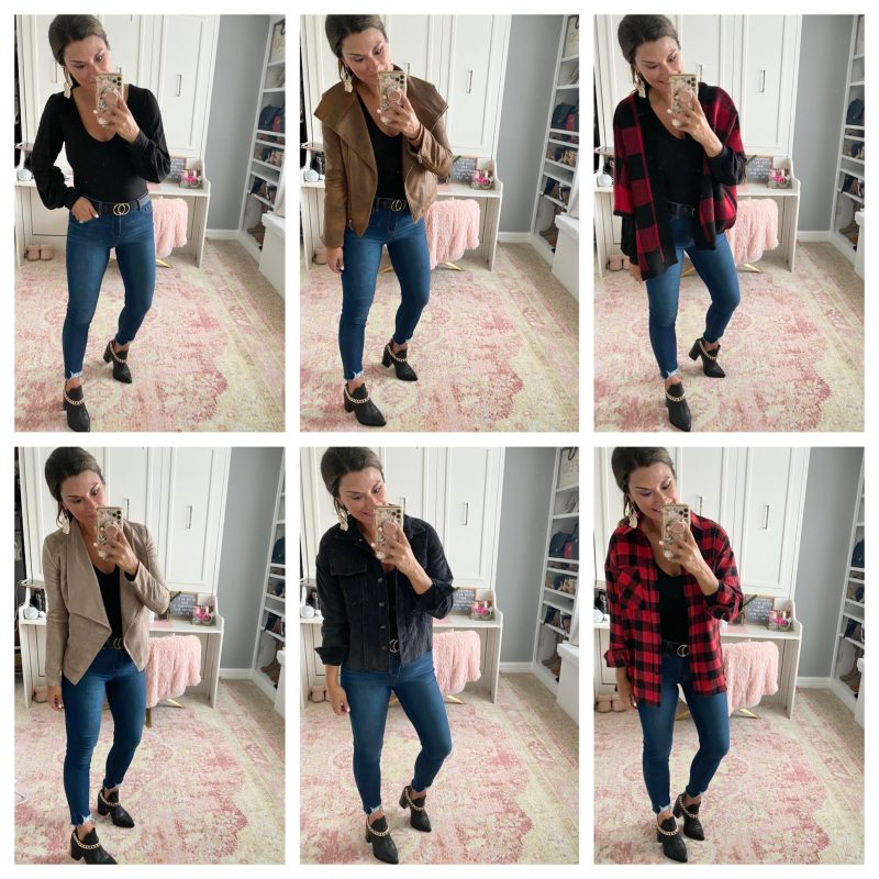 6 Ways to Style a Black Bodysuit & Jeans – Just Posted