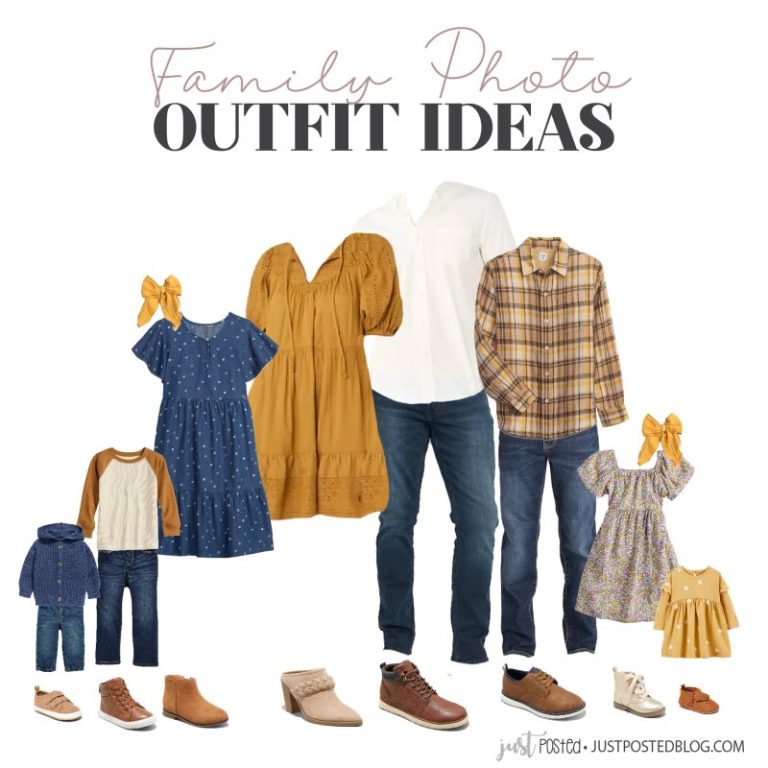 Ideas for What to Wear for Fall Family Photos Just Posted