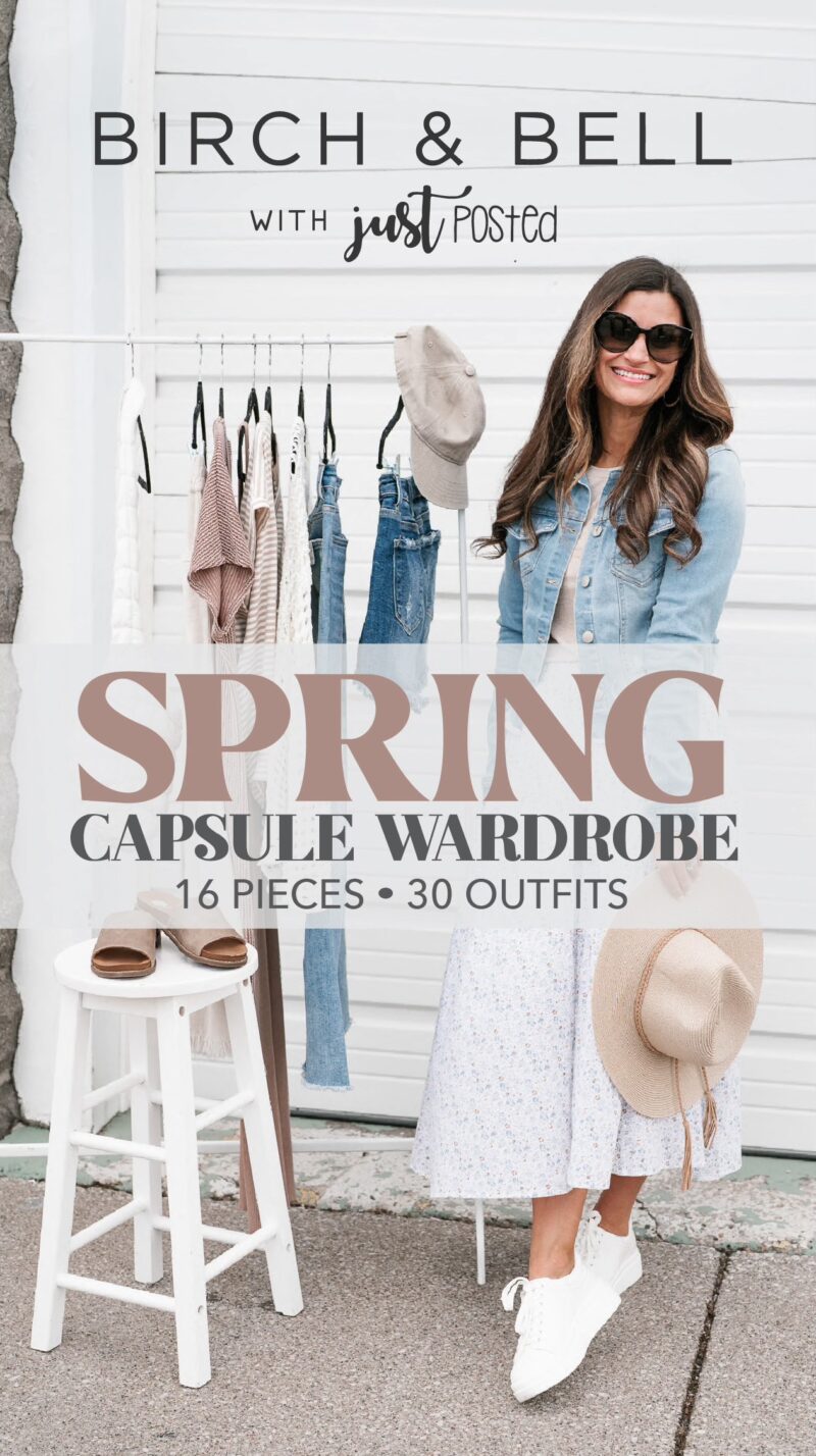 Complete Capsule Wardrobe for SPRING! *30 outfits* 