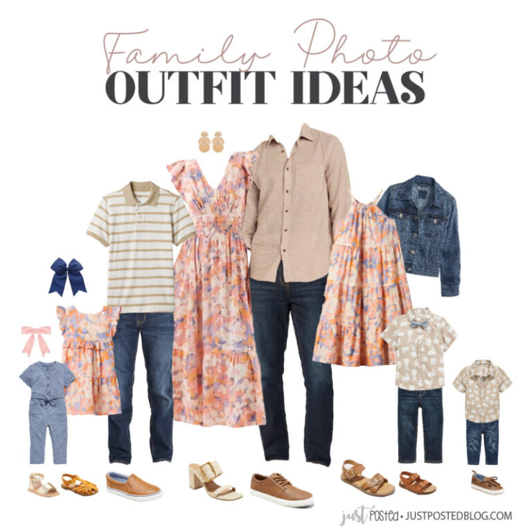 What to Wear for Spring Family Photos or Easter – Just Posted